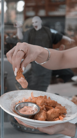 Turkish snack and breakfast meal.の写真素材