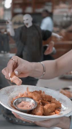 Turkish snack and breakfast meal.の写真素材
