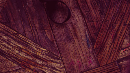 Wooden background. Texture of old wood. Abstract background for design.