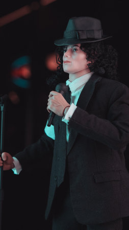 Michael Jackson figure, special collection figureの写真素材