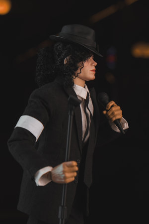 Michael jackson figure, special collection figureの写真素材