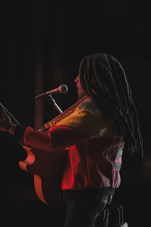 Bob marley figure, special collection figureの写真素材