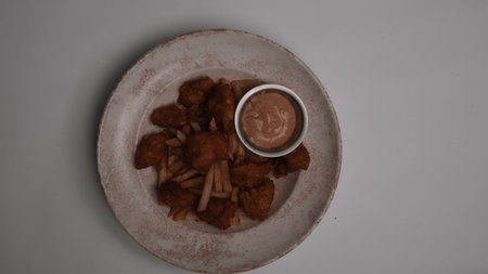 Turkish snack and breakfast meal.の写真素材