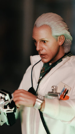 Back to the future figure, special collection figure