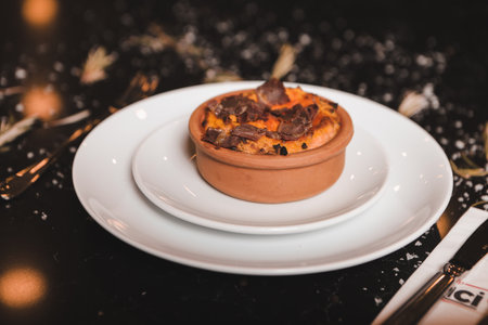 The taste of tender meat, cooked just rightの写真素材