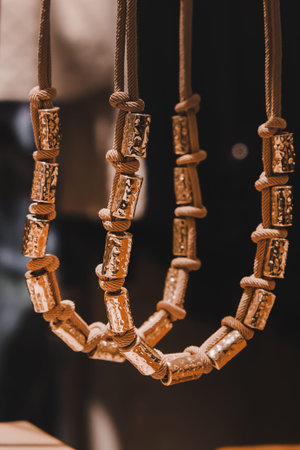 Bracelets in the store window, Bazaar, Istanbul, Turkey