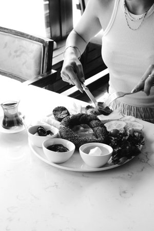 Fresh and vibrant ingredients for a delicious breakfast