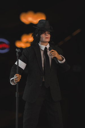 Michael Jackson figure, special collection figureの写真素材