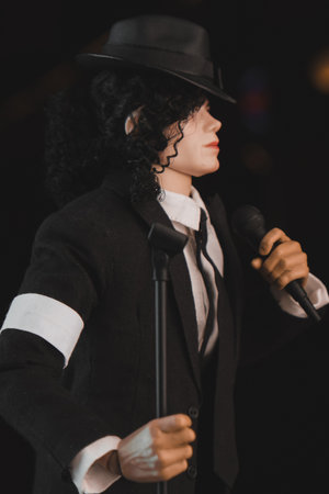 Michael jackson figure, special collection figureの写真素材