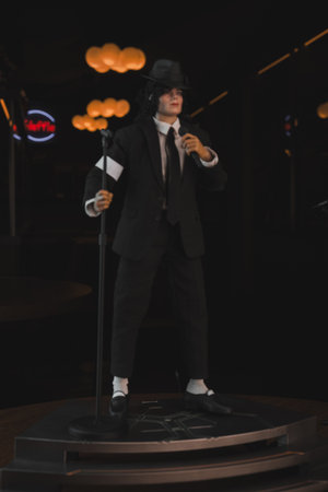 Michael Jackson figure, special collection figureの写真素材