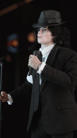 Michael Jackson figure, special collection figureの写真素材