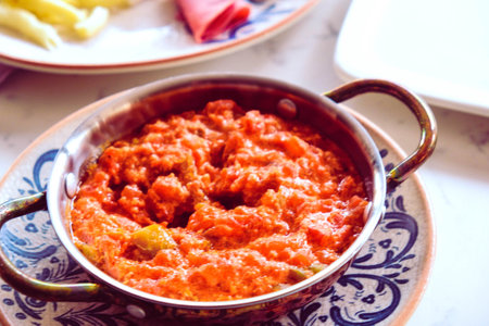 Colorful breakfast spread with regional specialties
