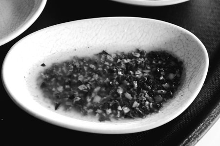 Beautifully styled morning breakfast tableの写真素材