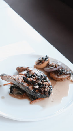 The taste of tender meat, cooked just right