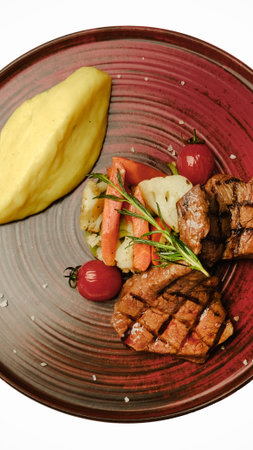 The perfect meat dish for a hearty mealの写真素材