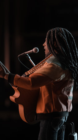 Bob marley figure, special collection figureの写真素材