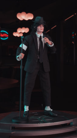 Michael Jackson figure, special collection figureの写真素材