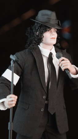 Michael Jackson figure, special collection figureの写真素材