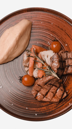 Rich and flavorful, the perfect meat dishの写真素材