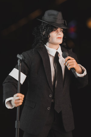 Michael jackson figure, special collection figureの写真素材