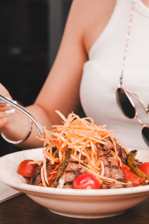 The ultimate meat experience, cooked to perfectionの写真素材