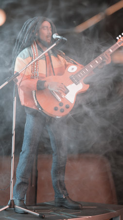 Bob Marley figure, special collection figureの写真素材