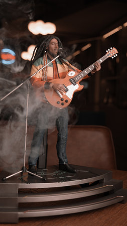 Bob marley figure, special collection figureの写真素材