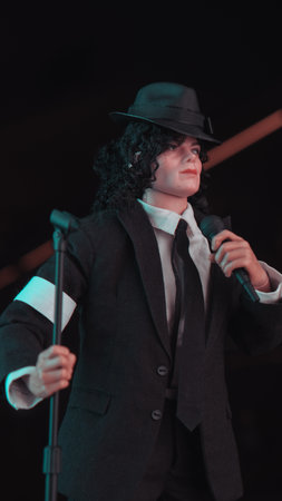 Michael Jackson figure, special collection figureの写真素材