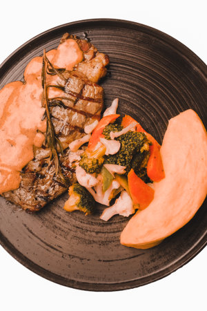 The perfect meat dish for a hearty mealの写真素材