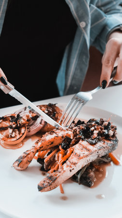 The perfect meat dish for a hearty mealの写真素材