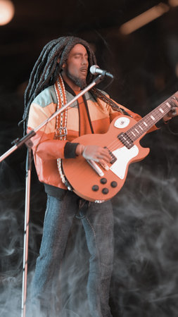 Bob Marley figure, special collection figureの写真素材