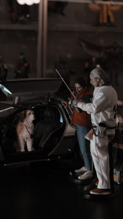 Back to the future figure, special collection figure