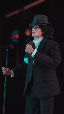 Michael Jackson figure, special collection figureの写真素材