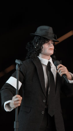Michael Jackson figure, special collection figureの写真素材