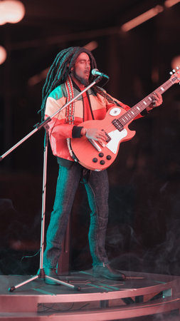 Bob marley figure, special collection figure