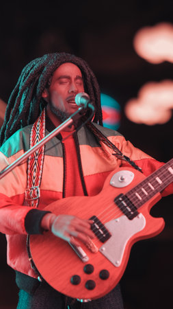 Bob Marley figure, special collection figureの写真素材