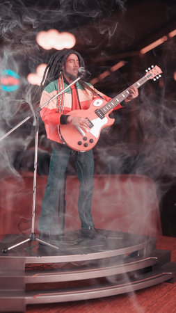 Bob marley figure, special collection figureの写真素材