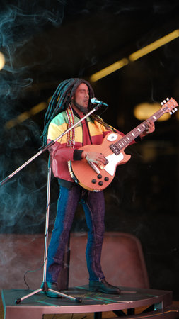 Bob marley figure, special collection figureの写真素材