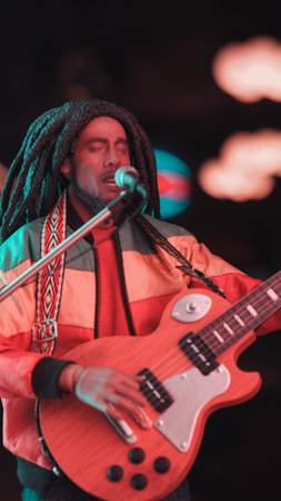 Bob marley figure, special collection figureの写真素材