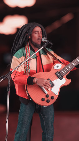 Bob Marley figure, special collection figure