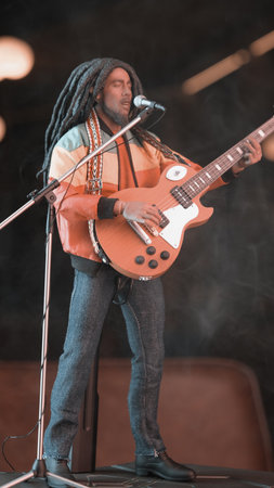 Bob Marley figure, special collection figureの写真素材