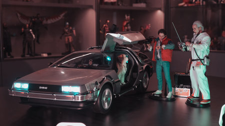 Back to the future figure, special collection figure
