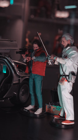 Back to the future figure, special collection figure