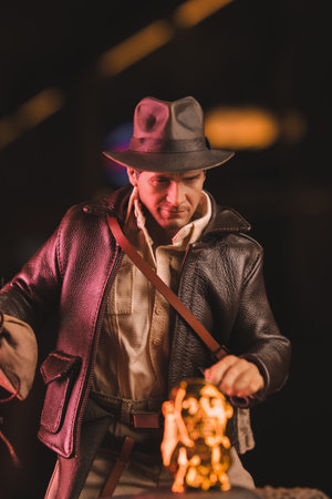 Indiana jones figure, special collection figureの写真素材