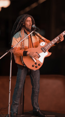 Bob marley figure, special collection figureの写真素材