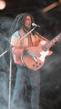 Bob Marley figure, special collection figureの写真素材