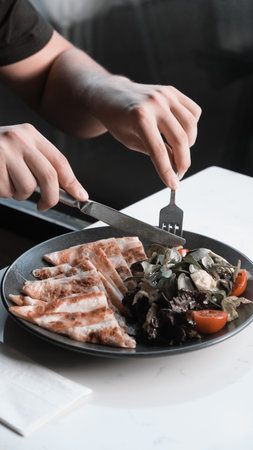 Turkish snack and breakfast meal.の写真素材