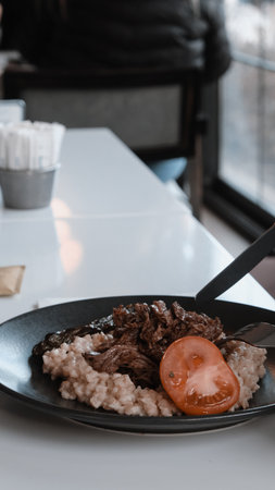 A deliciously seasoned meat dish for any occasionの写真素材