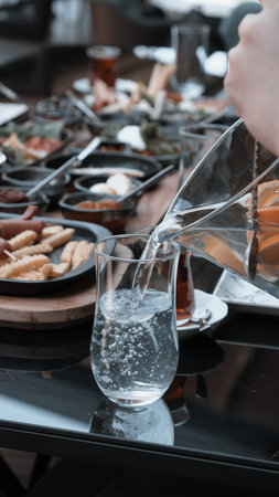 Close-up of a homemade breakfast spread