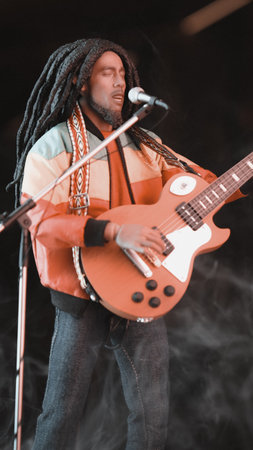 Bob marley figure, special collection figureの写真素材